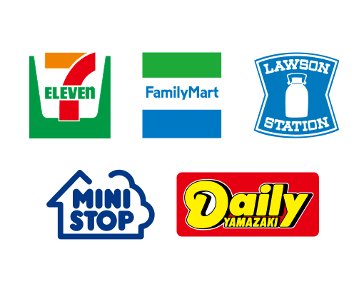 コンビニのロゴ
